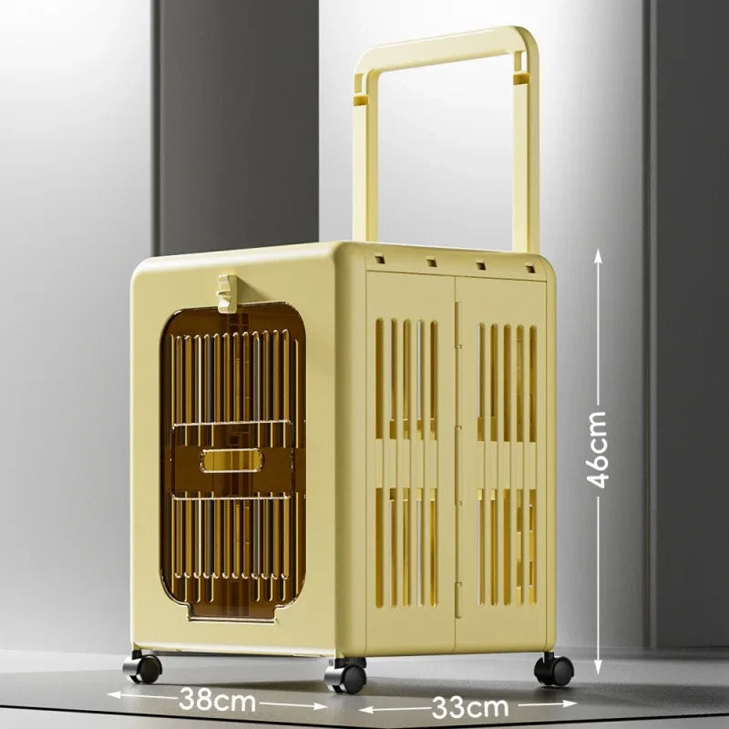 Breathable Plastic Pet Carrier
