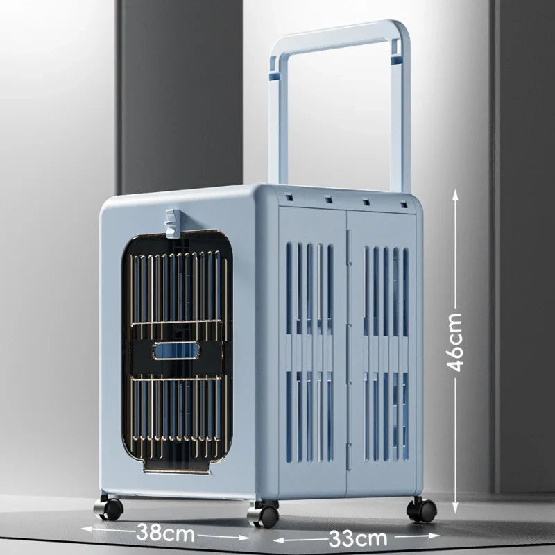 Breathable Plastic Pet Carrier