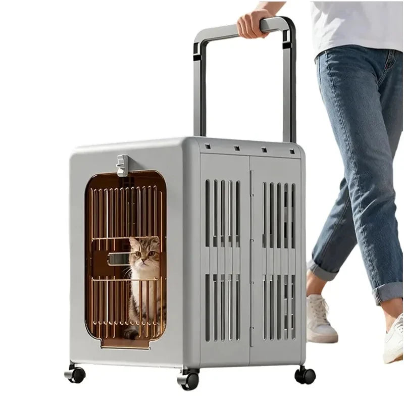 Breathable Plastic Pet Carrier