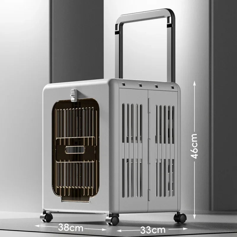 Breathable Plastic Pet Carrier